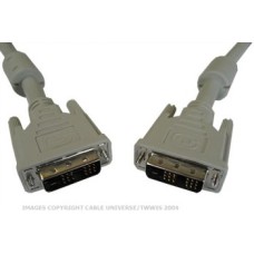 DVI-D MALE TO MALE 25 PIN SINGLE LINK DV-106 BEIGE