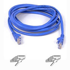 BELKIN CAT5 CABLE 1M BLUE [P/N A3L791B01M-BLUS]