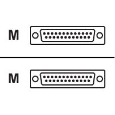 BELKIN GENDER CHANGER M/M DB25P/DB25P F4A252B DB25