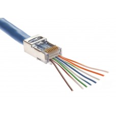 DATAPRO EZ-RJ45 SHIELDED RJ45 CRIMP PLUG SINGLE