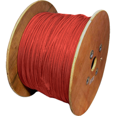 DATAPRO 500M WOOD DRUM CAT6 STRANDED S/FTP PVC CABLE 500M RED FULL COPPER 4 PAIR GIGABIT 500MHz [04DTP2365]