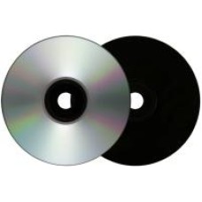 PACK OF 100 CD-R MEDIA 48 SPEED BLACK SURFACE