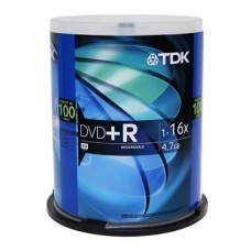 INTENSO DVD+R 16X 100PK CAKEBOX P/N 4111156 RETAL