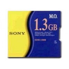 SONY MO DISK 1.3GB 5.25  1PK [P/N EDM1300]