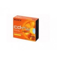 SONY CD-RW HIGH SPEED 650 MB 74MIN 10CDRW650HSSLD