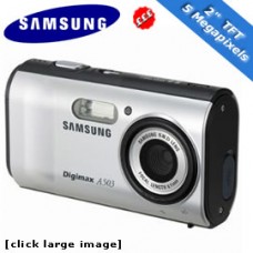 SAMSUNG SILVER DIGITAL CAMERA 2 TFT LCD A503