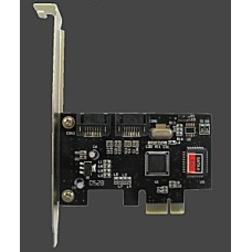 SATA 2 PORT PCI-EXPRESS CONTROLLER CARD RETAIL