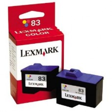 LEXMARK NO.83 COLOUR INK CARTRIDGE Z55/65 18L0042E