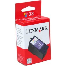 LEXMARK NO33 COLOR INK CA RT [P/N 18C0033E]