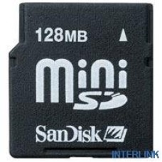 SANDISK 128MB MINI SECURE DIGITAL SDSDM-128-E10M