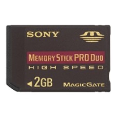 SONY MEMORY STICK PRO DUO 2G +ADAPTOR MSXM2GNX