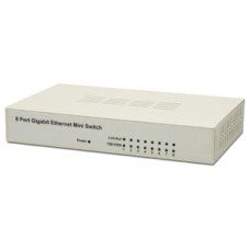 ASL 8 PORT 10/100/1000 GIGABIT SWITCH VISTA MAC