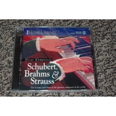 GREAT COMPOSERS - SCHUBERT, BRAHMS AND STRAUSS CDROM [P/N 29COMPOSE]