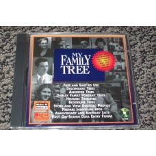 MY FAMILY TREE - FAST AND EASY TO USE WITH MANY FORMATS FOR WINDOWS 95 / 3.1 CDROM [P/N 29FAMTREE]