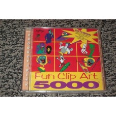 FUN CLIP ART 5000 WITH MULTILINGUAL MENU'S CDROM [P/N 29FUNCLIPART]