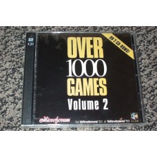 OVER 1000 GAMES VOLUME 2 ON 2 CDROMS! FOR WINDOWS 95 / 3.1 [P/N 29GAMESV2]