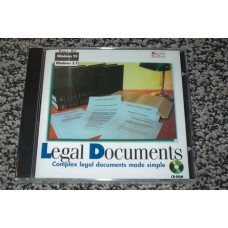 LEGAL DOCUMENTS CREATION SOFTWARE CDROM [P/N 29LEGAL]