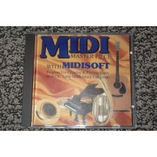 MIDI MASTER PIECE, FOR CREATING & PLAYING MUSIC CDROM [P/N 29MIDIMP]