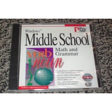 MIDDLE SCHOOL MATH AND GRAMMER EDUCATIONAL CDROM [P/N 29MIDSCH]