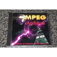 MPEG ARCHIVES, HUNDREDS OF AWESOME MPEG VIDEO FILES CDROM [P/N 29MPEGARC]