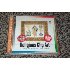 OVER 250 ROYALTY FREE COLOUR RELIGIOUS CLIP ART CDROM INC. IMAGE ORGANIZER CDROM [P/N 29RELCLIP]