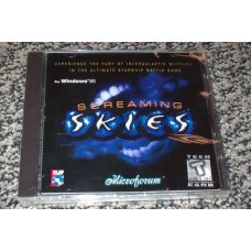 SCREAMING SKIES - THE ULTIMATE STARSHIP BATTLE GAME CDROM [P/N 29SCRSKIES]