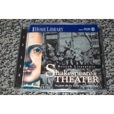 BRITISH LITERATURE - SHAKESPEARE'S THEATRE. SEE HOW ALL THE WORLD BECAME HIS STAGE CDROM [P/N 29SHAKETHEATRE]