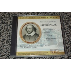 THE COMPLETE WORKS OF SHAKESPEARE WITH COMPLETE PRINTOUT OPTION CDROM [P/N 29SHAKEWORKS]