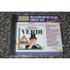 MASTERS OF CLASSICAL MUSIC - VERDI - WITH AUDIO, PRINTABLE SCORE, VIDEO AND MOREÀ CDROM [P/N 29VERDI]