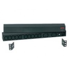 APC AP9559 HORIZONTAL POWER DISTRIBUTION UNIT, INPUT: IEC 320 C20 INLET, OUTPUT: (2) IEC 320 C19, (10) IEC 320 C13 [P/N AP9559]