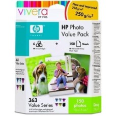 HP 363 SERIES PHOTO 10X15 CM 150 SHEETS Q7966EE