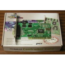 PCI SERIAL 2X 16550 UART 9 PIN 1X PARALLEL 25 PIN RETAIL BOXED [P/N IO-12449]