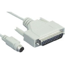 MMC - MAC 8PIN MINI TO DB25M MODEM CABLE